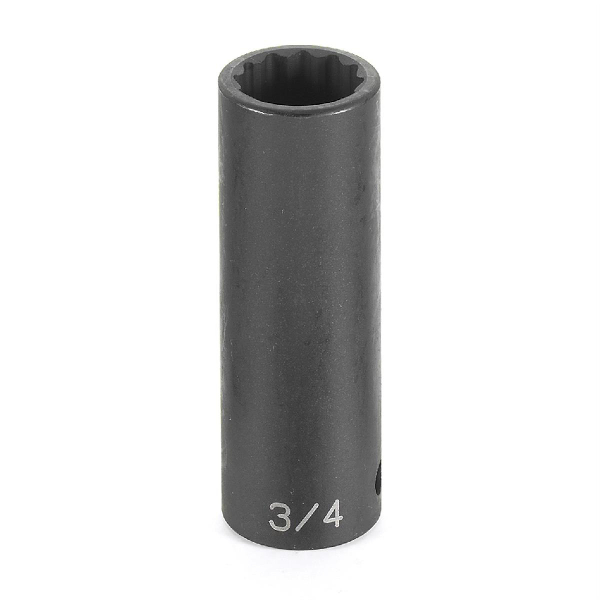 Grey Pneumatic Impact Socket — 3/4in., 1/2in. Drive, 12-Point, Chrome-Molybdenum, Model# GRE2124D